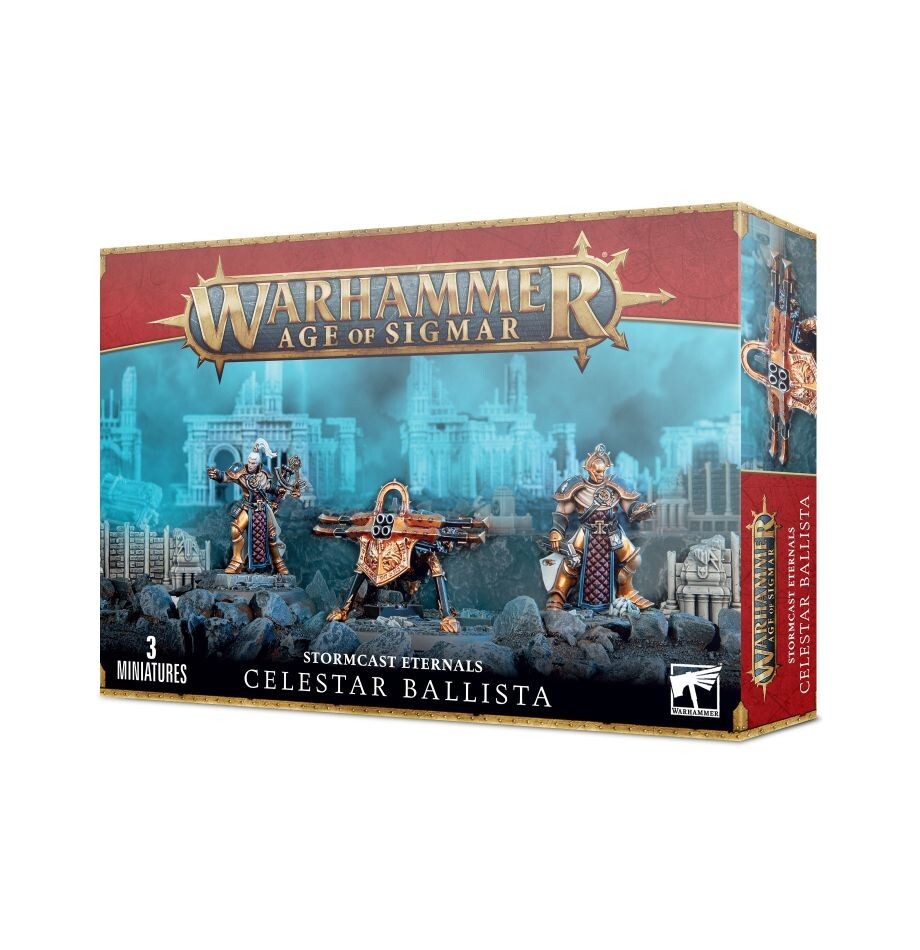CELESTAR BALLISTA Warhammer Age of Sigmar 3 Miniature Easy to Build Stormcast Et