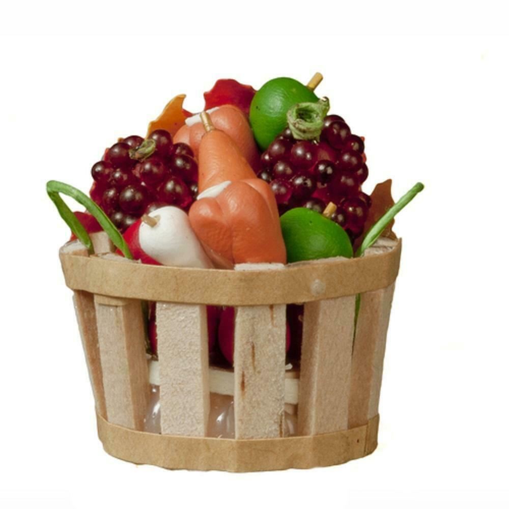 Bambole Casa Harvest Bushel Cesto Di Verdure Miniatura Frutta Accessori Negozio