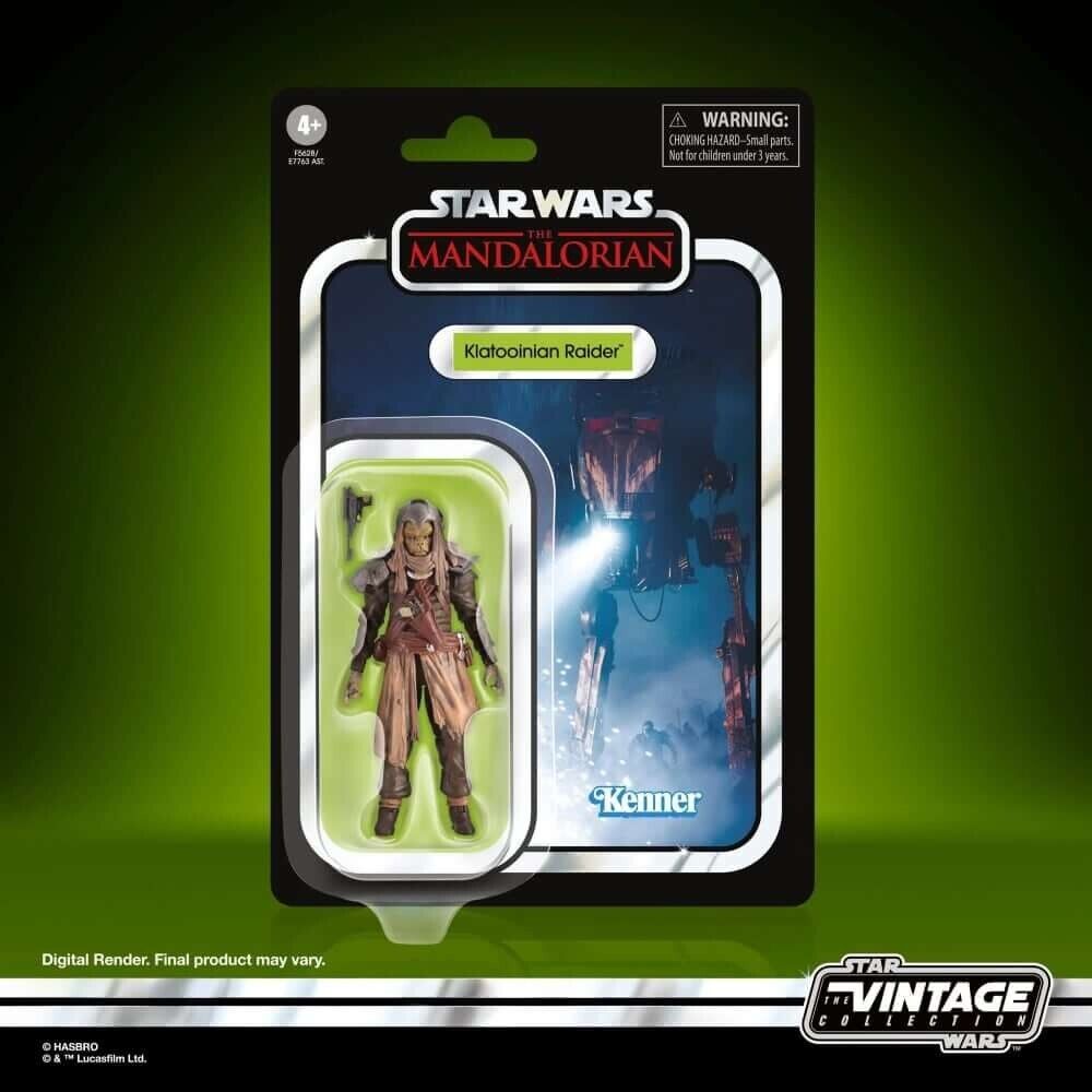Star Wars The Vintage Collection The Mandalorian Klatooinian Raider