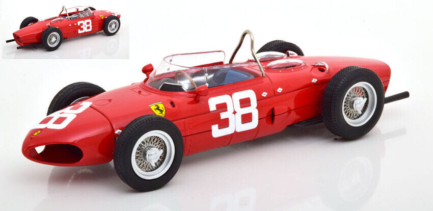 Ferrari 156 F1 Sharknose Phil Hill 1961 #38 3rd Monaco Gp 1:18 Model CMR