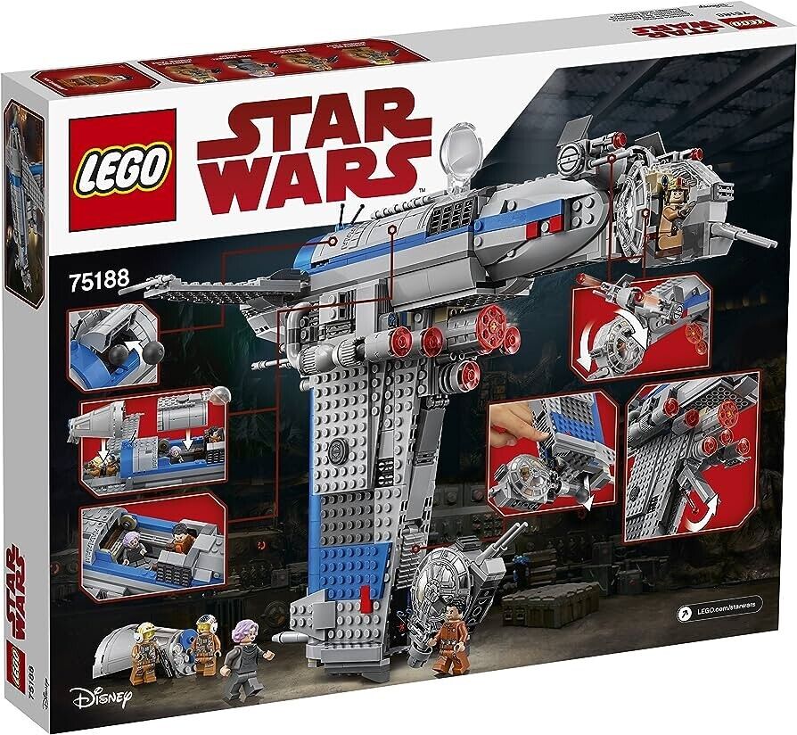 LEGO Star Wars 75188 Bombardiere della Resistenza
