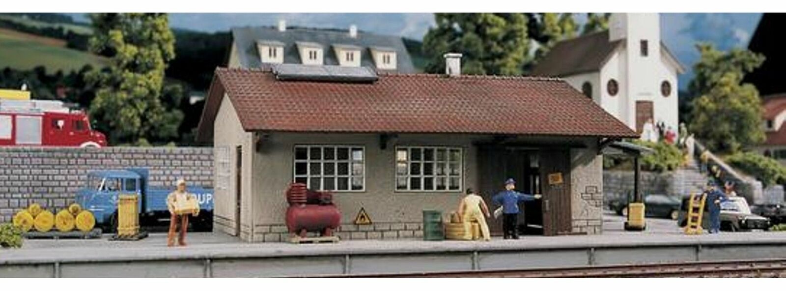 61824 Piko HO deposito merci ferroviario kit montaggio in scala 1:87