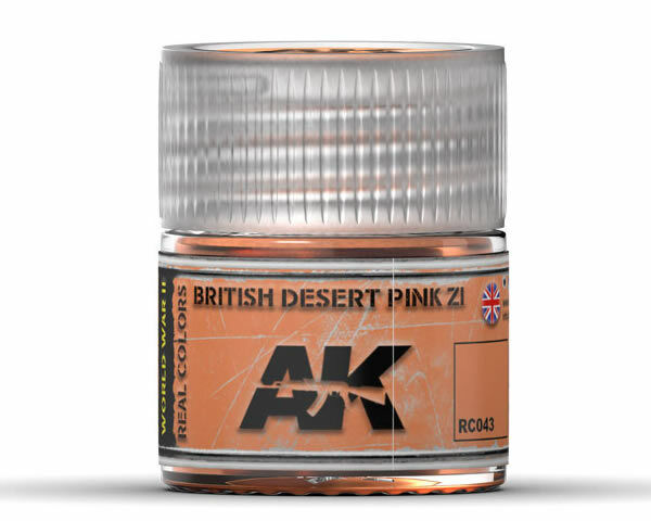 British Desert Pink ZI (10 ml) RC043 - ak-interactive modellismo