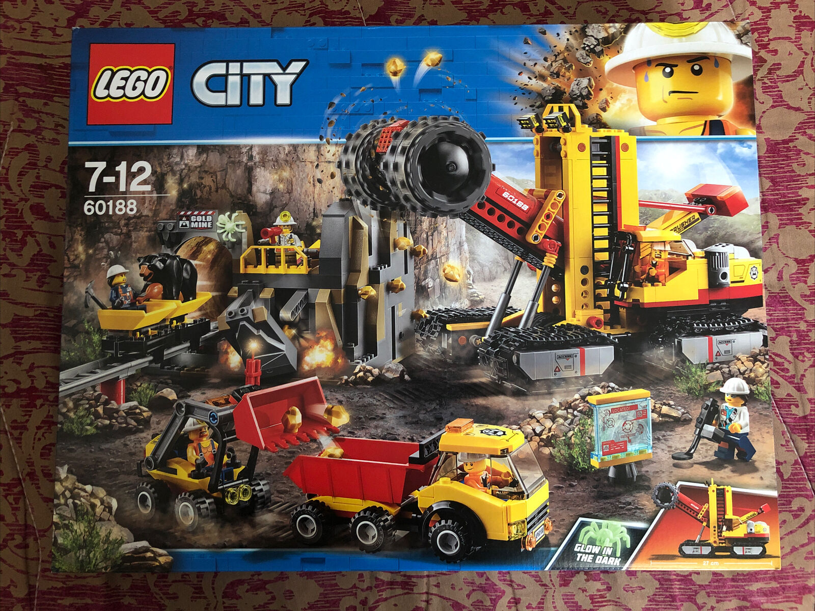 LEGO 60188 CITY MINE MINIERA BUILDING KIT MINING EXPERTS SITE NEW SEALED  MISB