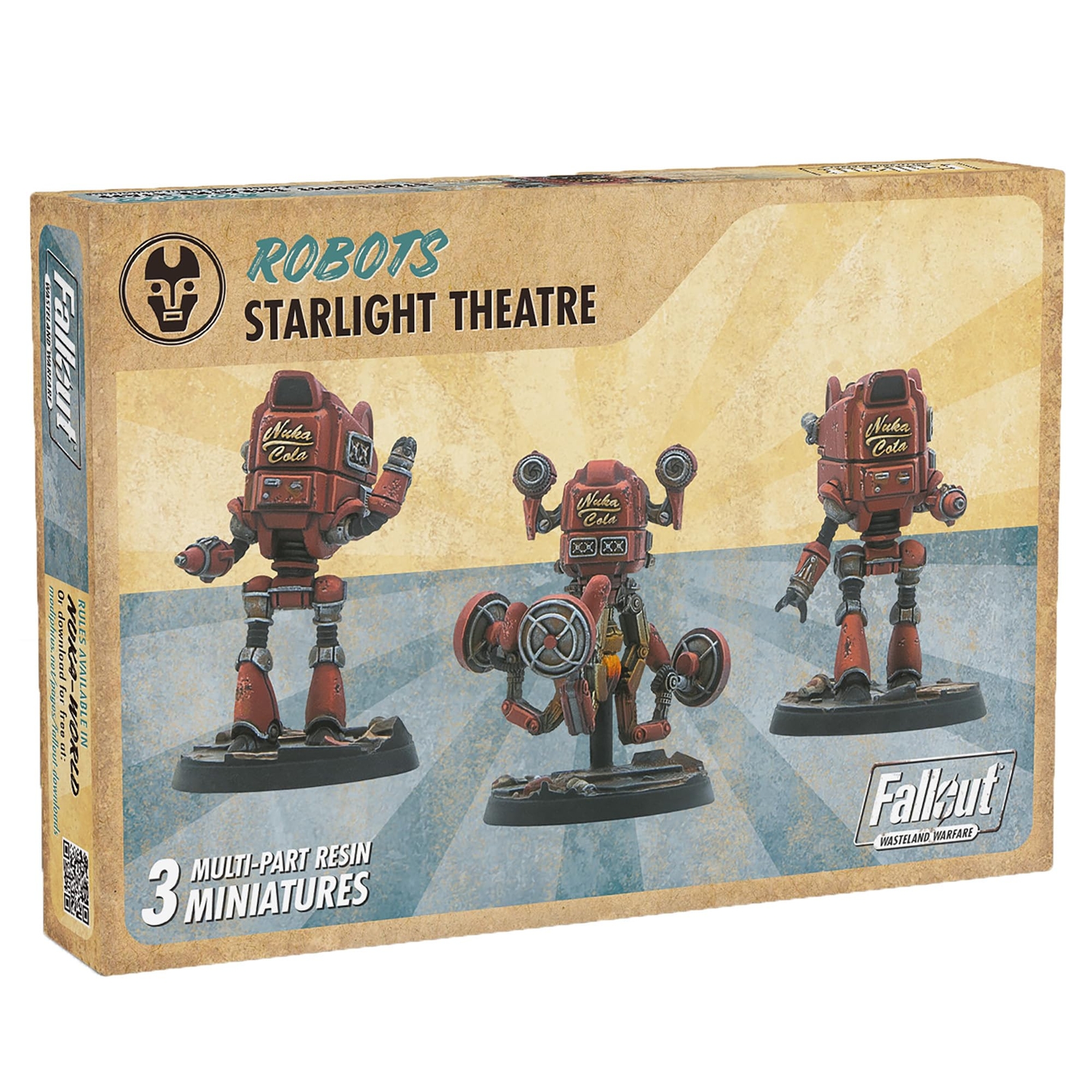 Modiphius Entertainment: Fallout: Wasteland Warfare - Robots: Starlight Theatre