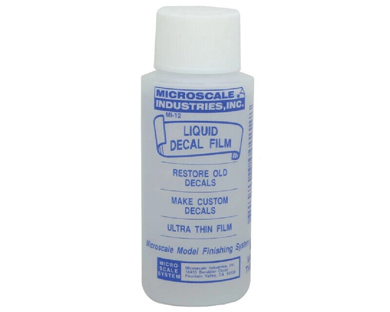 Microscale Industries MI-12 Micro Liquid Decal Film (1oz) modellismo