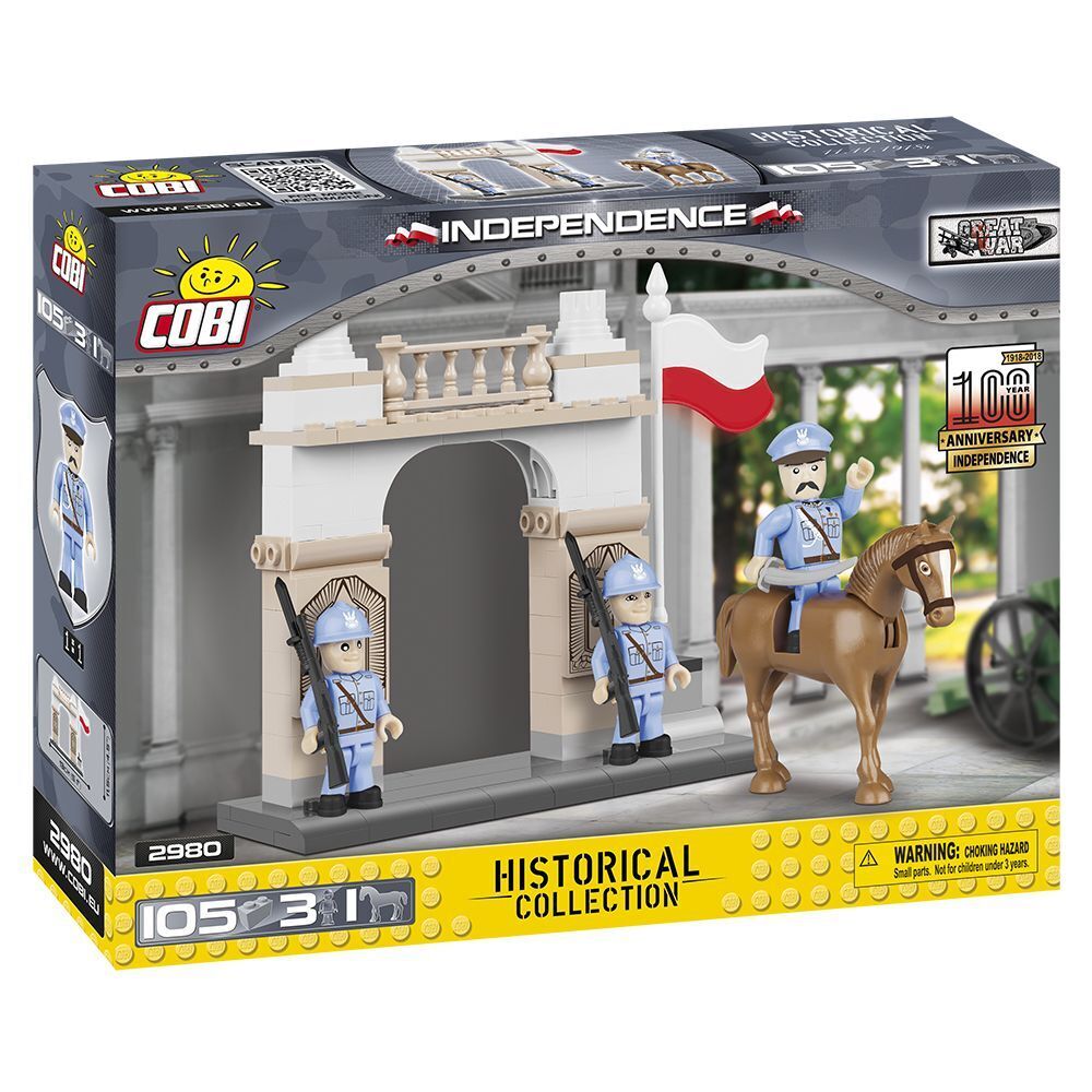 COBI WORLD WAR II - #2980 - 105PZ - INDIPENDENCE