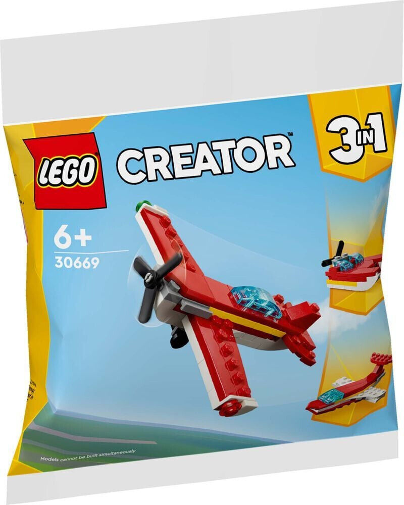 LEGO Creator 3-en-1 Iconic Rosso Plane 30669 AEREO Rosso Iconica