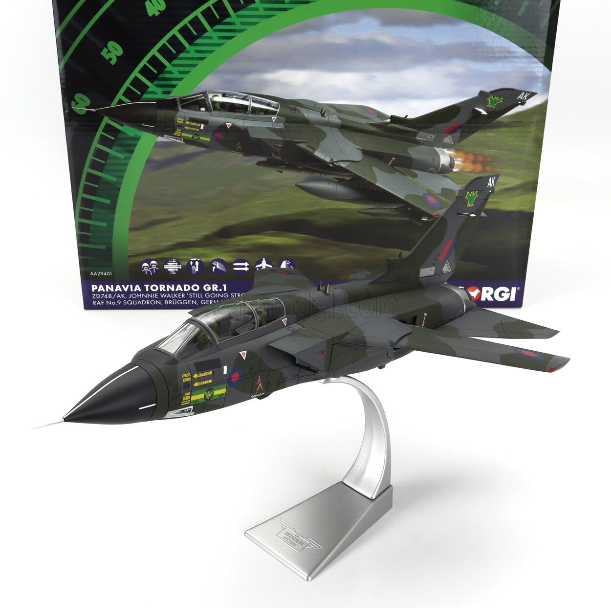 1/48 CORGI - PANAVIA AIRCRAFT - GR.1 TORNADO MILITARY AIRPLANE 1998 AA29401