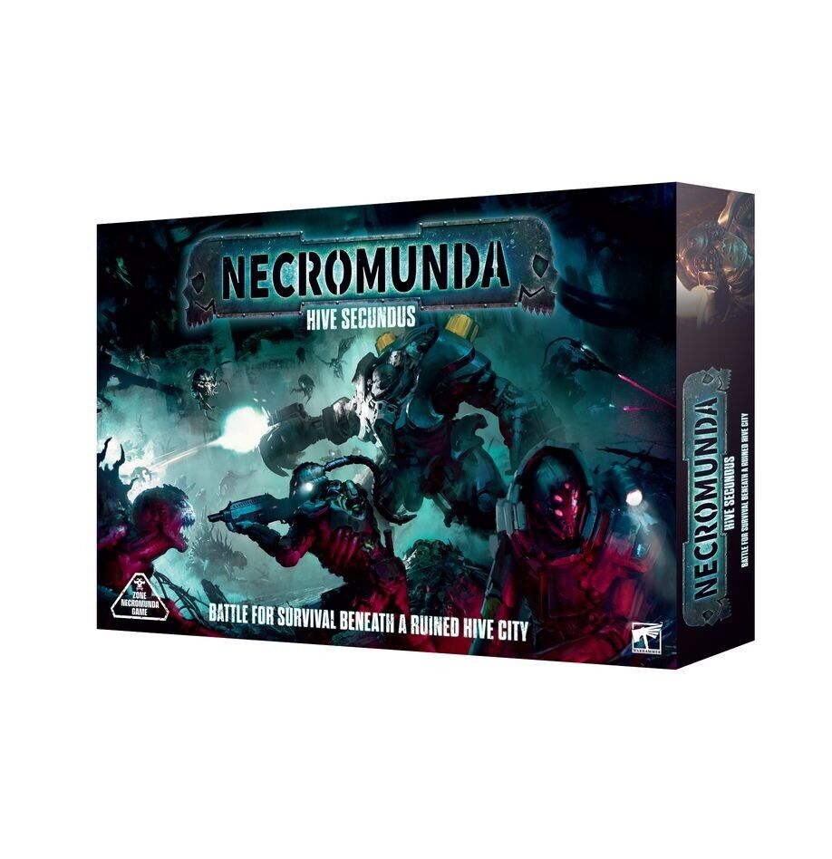 HIVE SECUNDUS set completo NECROMUNDA warhammer IN INGLESE età 12+
