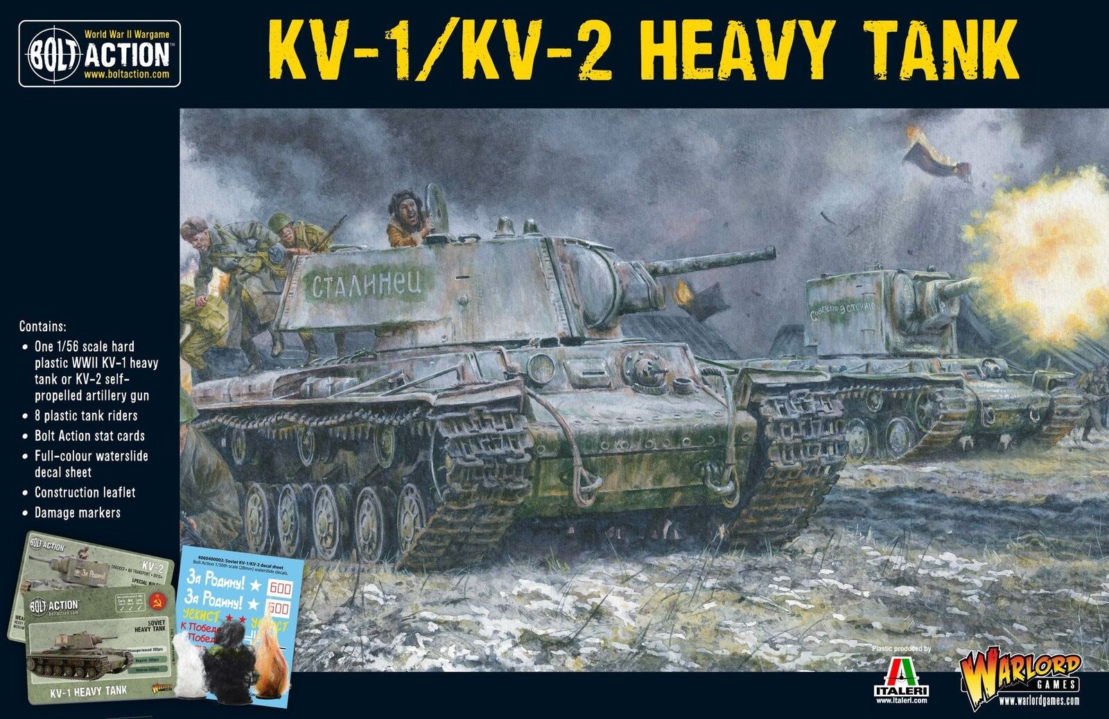 Warlord Games, Soviet KV1/2 , Bolt Action Wargaming Miniatures