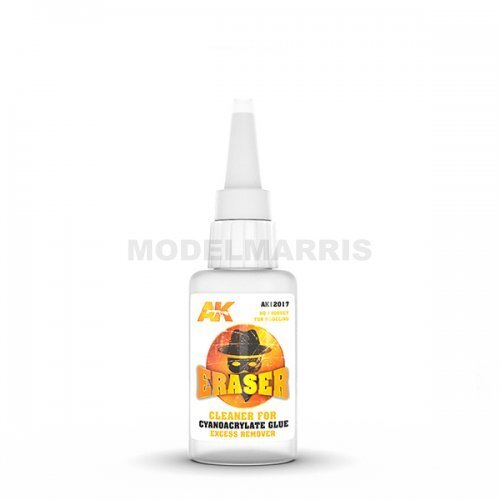 AK AK12017 Eraser Cleaner For Cyanocrylate (Excess Remover)
