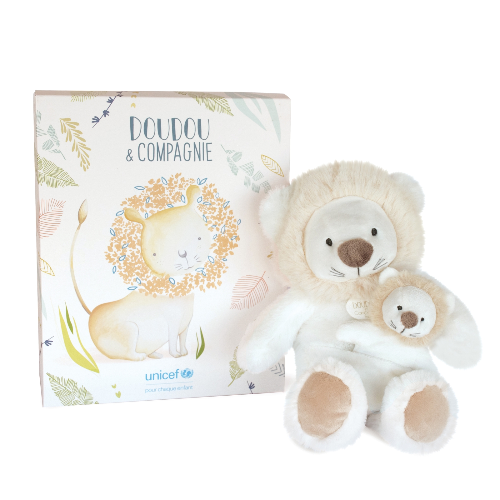 DOUDOU ET COMPAGNIE - UNICEF BABY & ME - Leone -  - DC3792