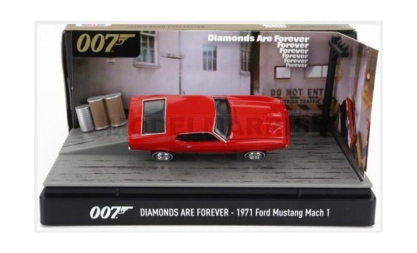MOTOR-MAX 79824 FORD USA - MUSTANG MACH-1 COUPE 1971 - 007 JAMES BOND - DIAMONDS