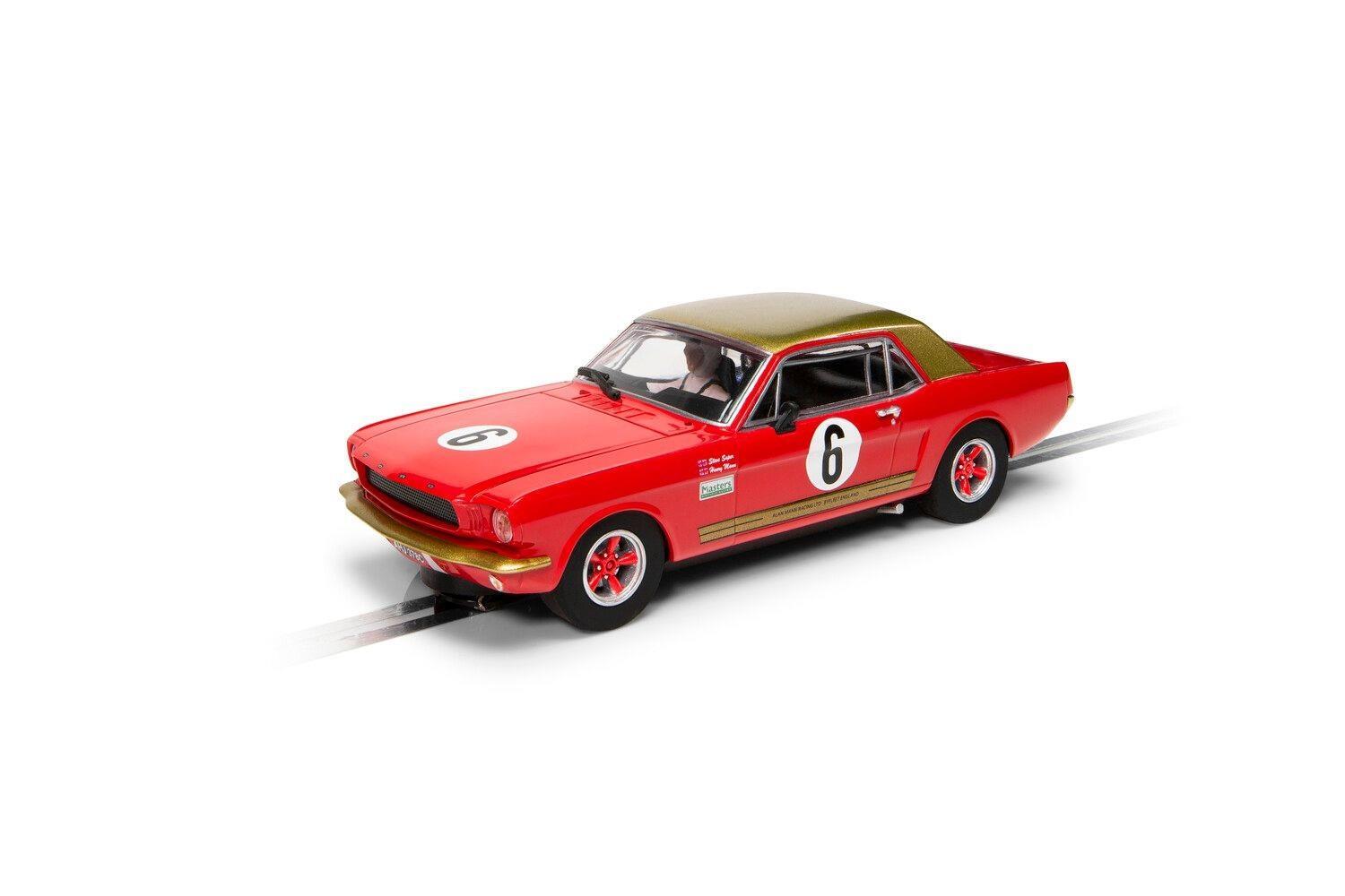 Scalextric 1:3 2 Ford MUSTANG - Alan Mann Gara Henry Mann & Steve Soper - C4339