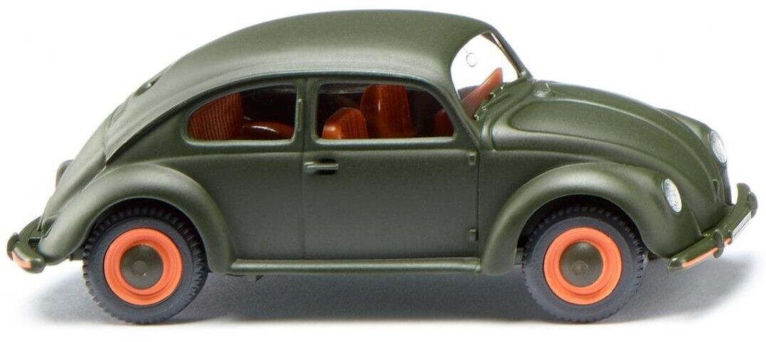 WIKING - Colore auto verde scuro - VOLKSWAGEN Pretzel Beetle - 1/87 - WIK083018