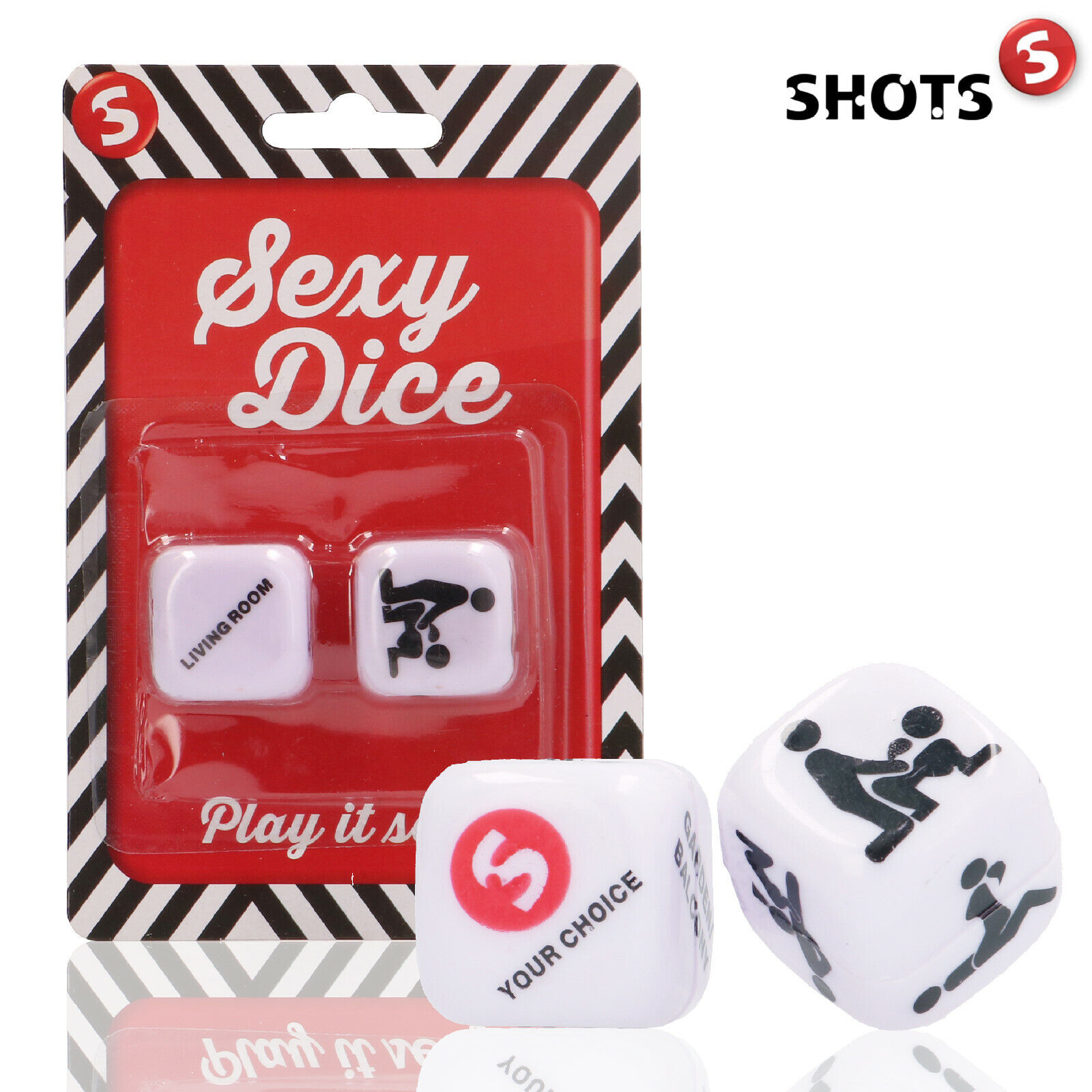 Shots Sexy Dice Play it Sexy Funny Couple Games Sex Position Dadi Sesso Gioco
