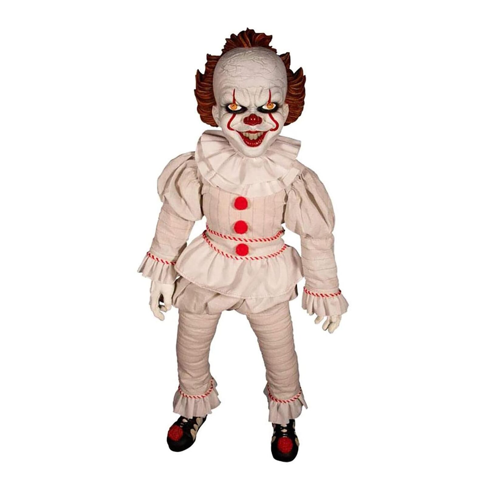 It 2017 Pennywise Mezco Deigner Serie 45.7cm Roto Peluche