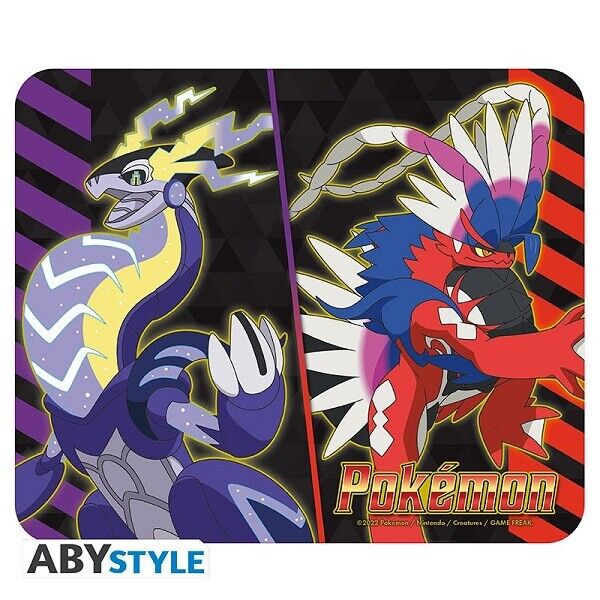 Mousepad - Pokemon Legendaries  Pixel Logo tappetino per mouse 24x20 cm