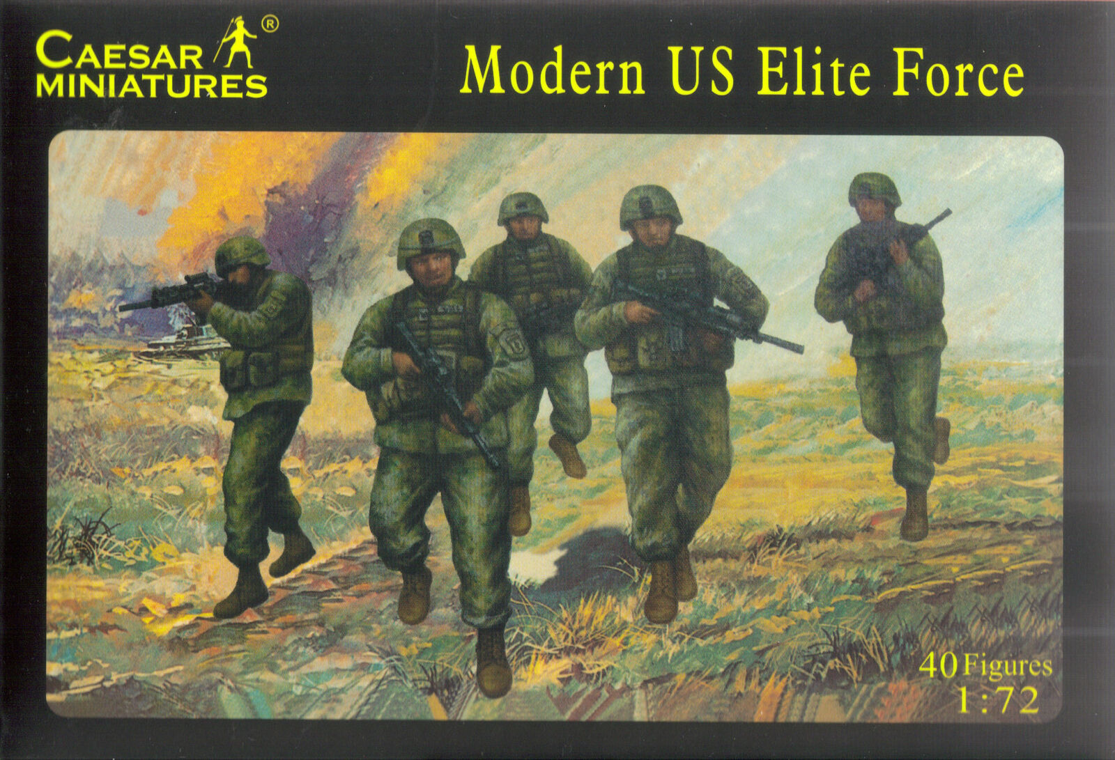 Caesar Miniatures 1/72 Modern US Elite Forces