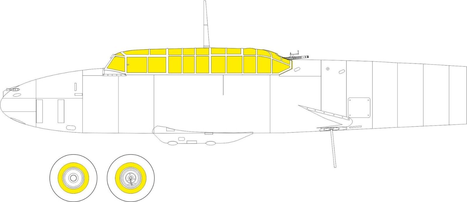 CX644	Eduard Accessories: Bf 110G-2 1/72 EDUARD in 1:72