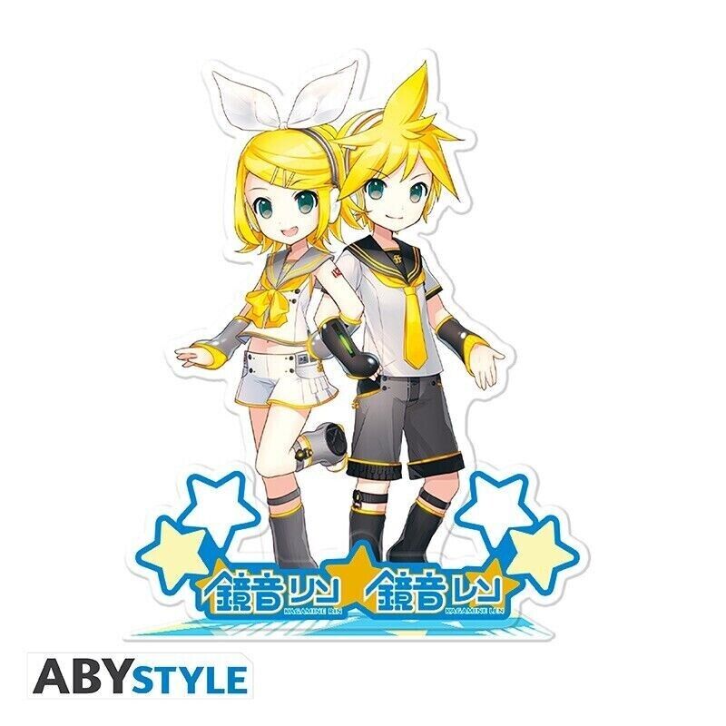 Statuetta acrilica   HATSUNE MIKU RIN & LEN ACRYL FIGURE 2D  - ABYSTYLE