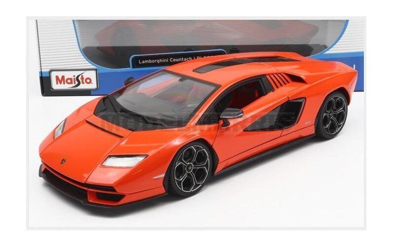 MAISTO 31459OR LAMBORGHINI - COUNTACH LPi 800-4 2021 - ORANGE - 1/18