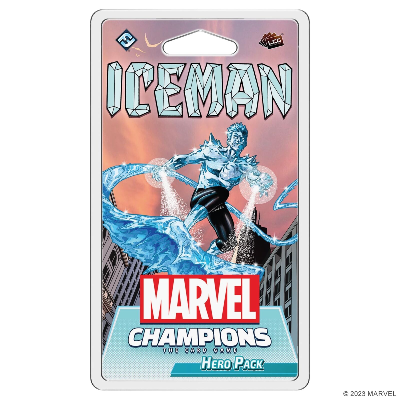 Fantasy Flight Games Marvel Champions The Card Game Iceman Hero Pack - Superhero