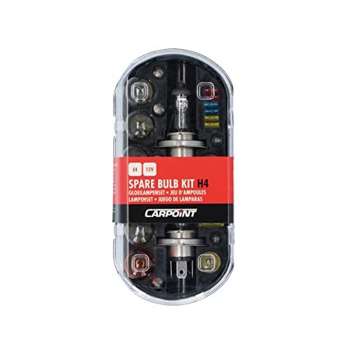 Carpoint H4 Ersatz lampenset Auto | Auto Glühbirnen Set H4 30 Teilig | Glühlampe
