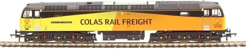 HORNBY R30045 RailRoad Plus Colas Rail, Class 47, Co-Co, 47749 'City of Truro'