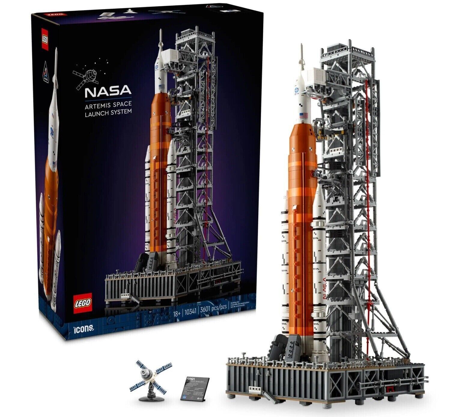 Sistema di lancio spaziale NASA Artemis 10341 Lego