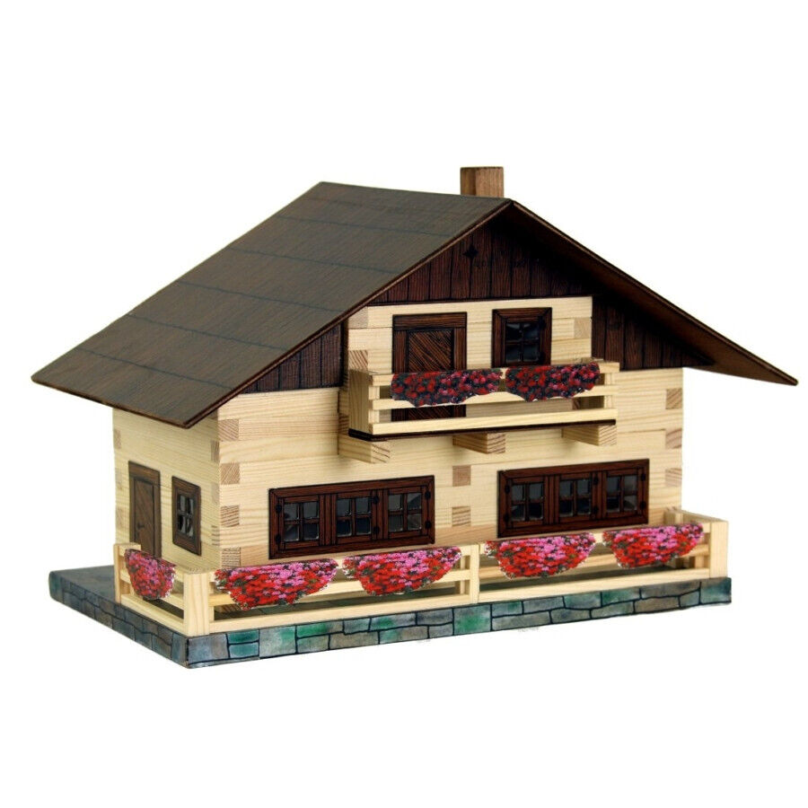 Walachia N. 43 - Chalet Alpino - Wooden model kit - 195 pcs