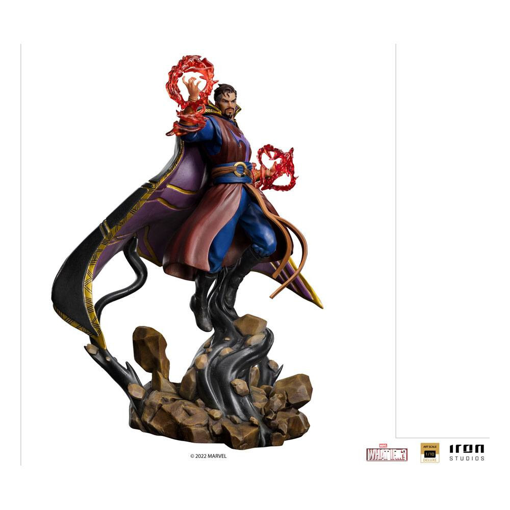 Iron Studios Marvel - E se...? Statuetta Strange Supreme 1/10 in scala d'arte
