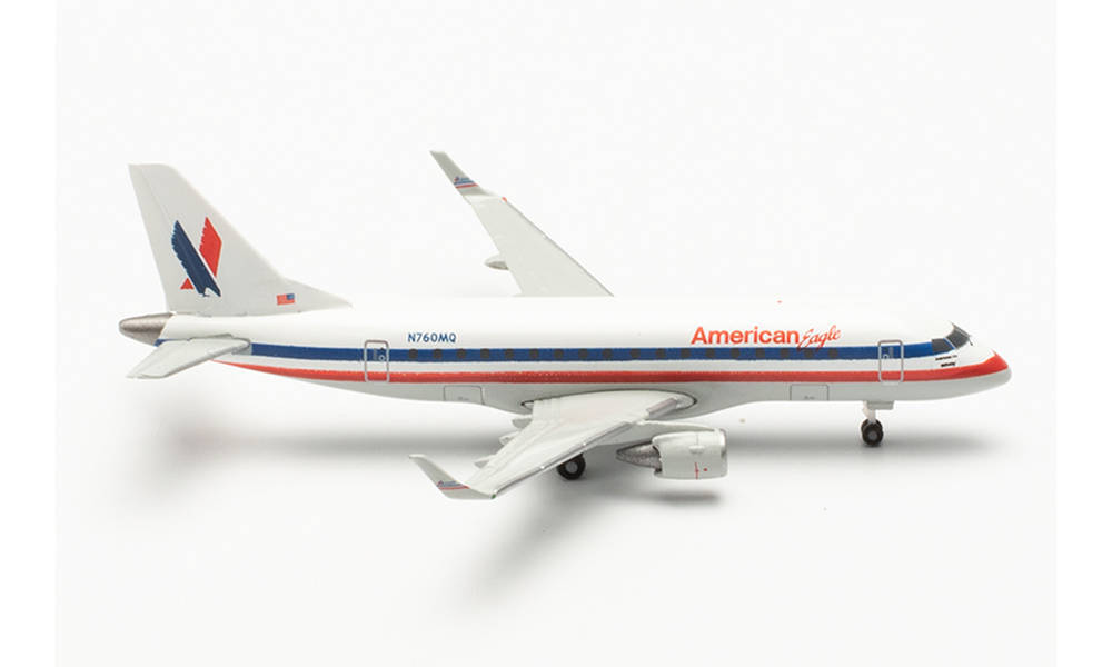 HERPA, EMBRAER E170 American Eagle Envoy livrea Air Heritage, 1/500,  HER536196