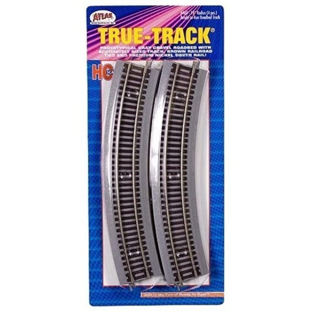 HO True-Track 18" Radius Curve (4)