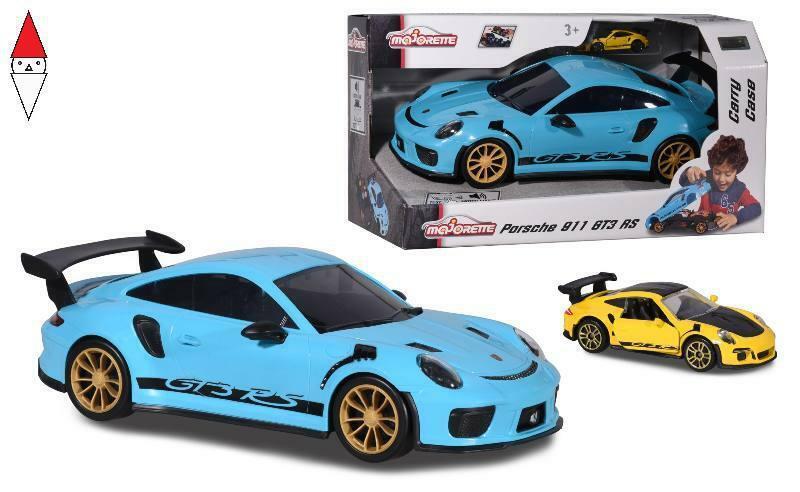 MODELLINO SIMBA MAJORETTE PORSCHE 911 GT3 RS CARRY CASE