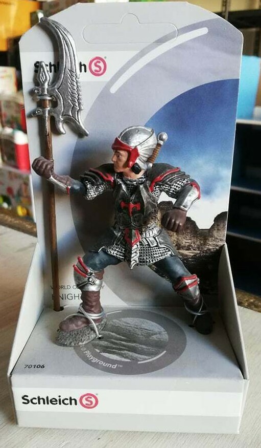 SCHLEICH 70106 WORLD OF HISTORY KNIGHTS CAVALIERE DI DRAGO CON ALABARDA