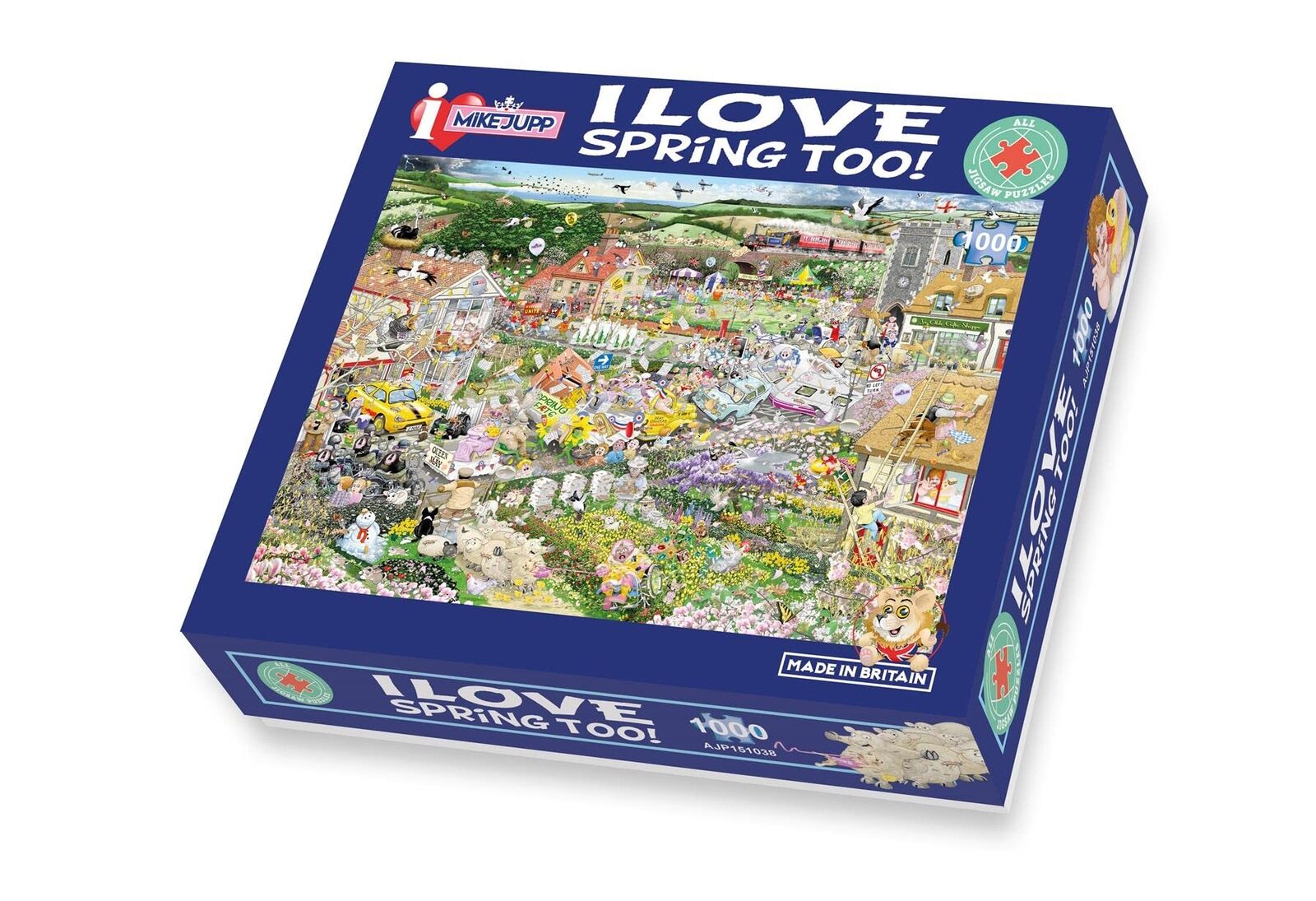 Mike Jupp Jigsaw Puzzles - I Love Spring - 1000 Piece Jigsaw Puzzle For Adults