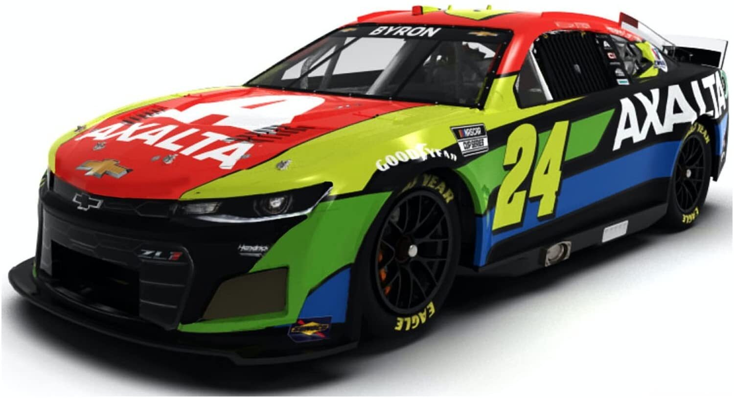Salvinos JR Models HMC2022WBP 1/24 Scale #24 William Byron 2022 Camaro ZL1 Plast