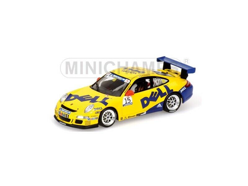 MODELLINO PORSCHE 911 GT3 MRS PC-SERVICE TEAM PZM PORSCHE SUPERCUP 2006 IN METAL