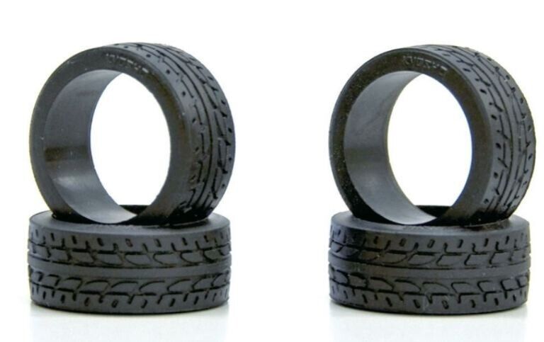 Kyosho - Gomme strette radiali shore 30 Mini-Z 4pz
