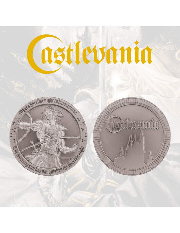 FANATIK LIMITED COLLECTIBLE COIN MONETA DA COLLEZIONE CASTLEVANIA NUOVA