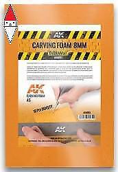 AK INTERACTIVE CARVING FOAM 8 MM A5 SIZE (228X152 MM)