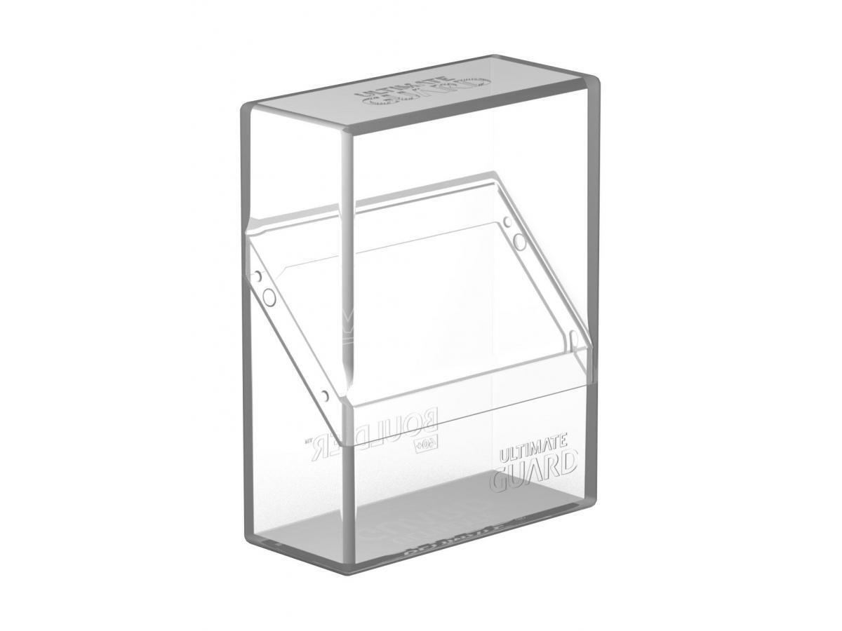 Ultimate Guard Boulder Deck Case 40+ Standard Size Clear Ultimate Guard