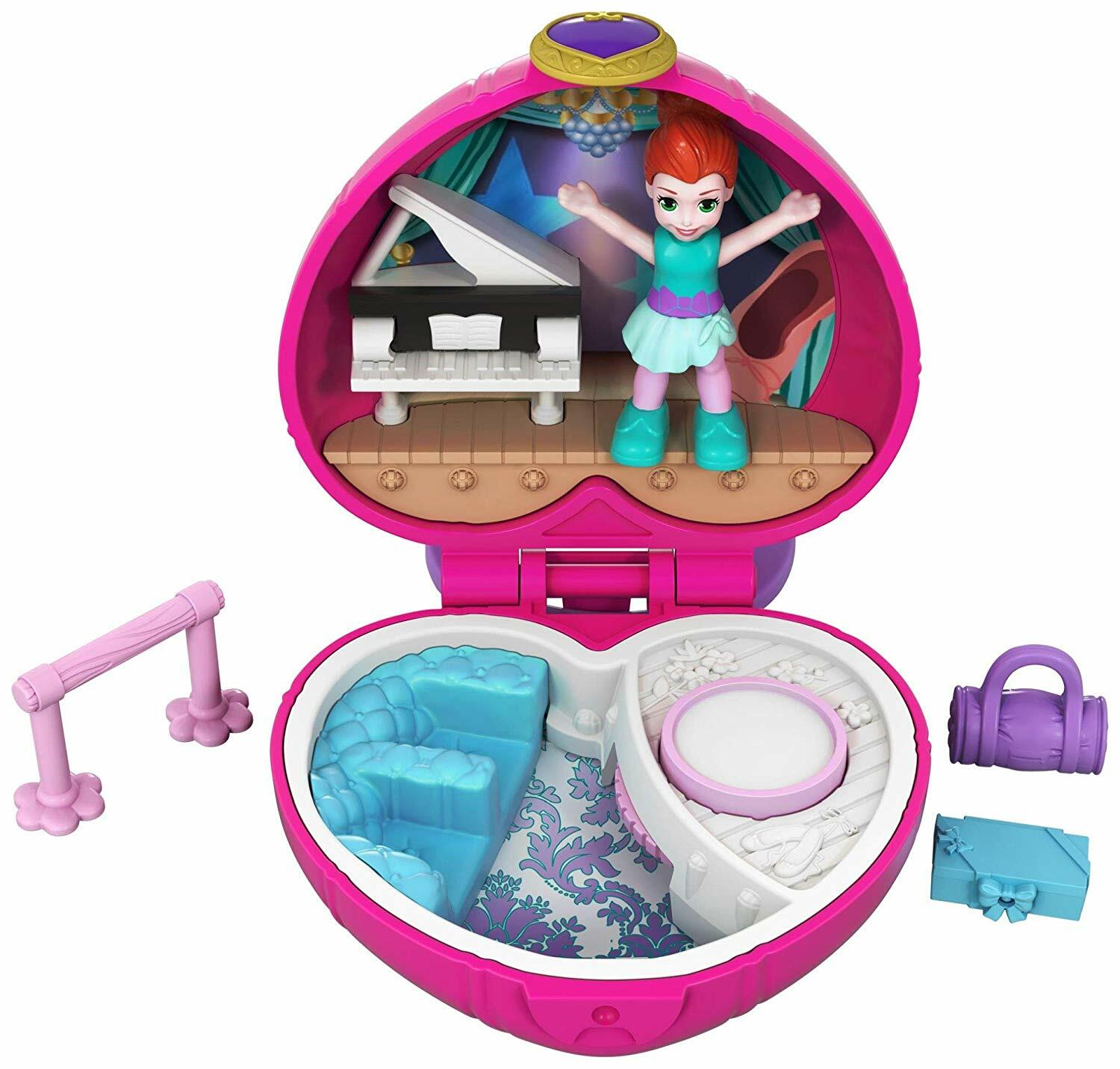 Polly Pocket Il Mini Cofanetto la recita di Lila , Mattel FWN41