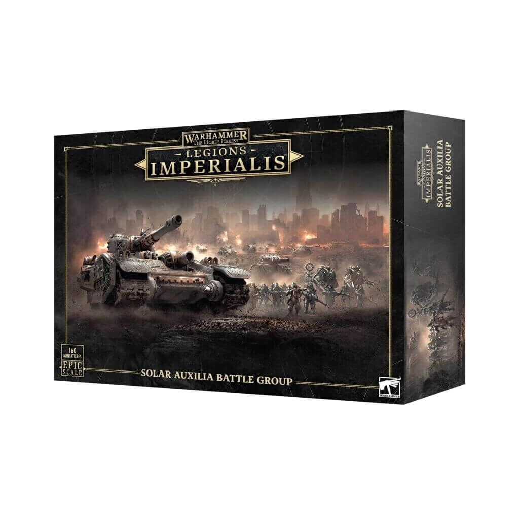 BATTLE GROUP solar auxilia SET DI MINIATURE warhammer THE HORUS HERESY età 12+