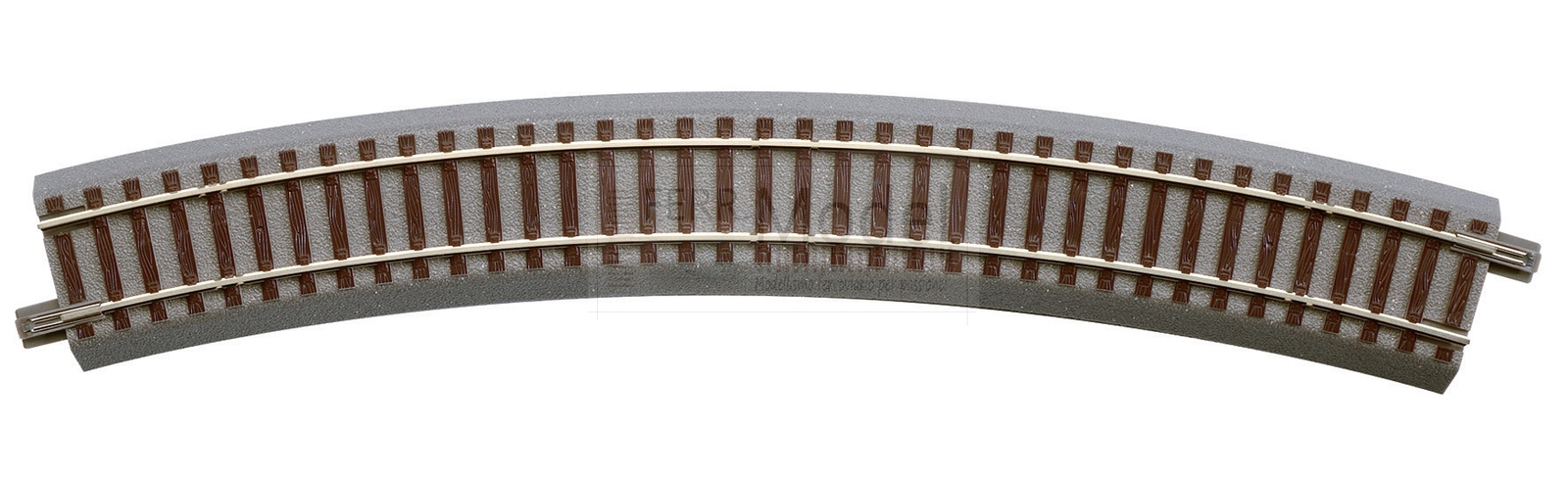 ROCO 61124 - Binario curvo Geoline R4, raggio 511,1 mm, 30° Scala H0 1:87