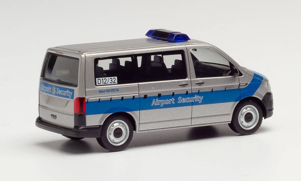 HERPA, VOLKSWAGEN T6 Fraport Airport Security, 1/87,  HER095235