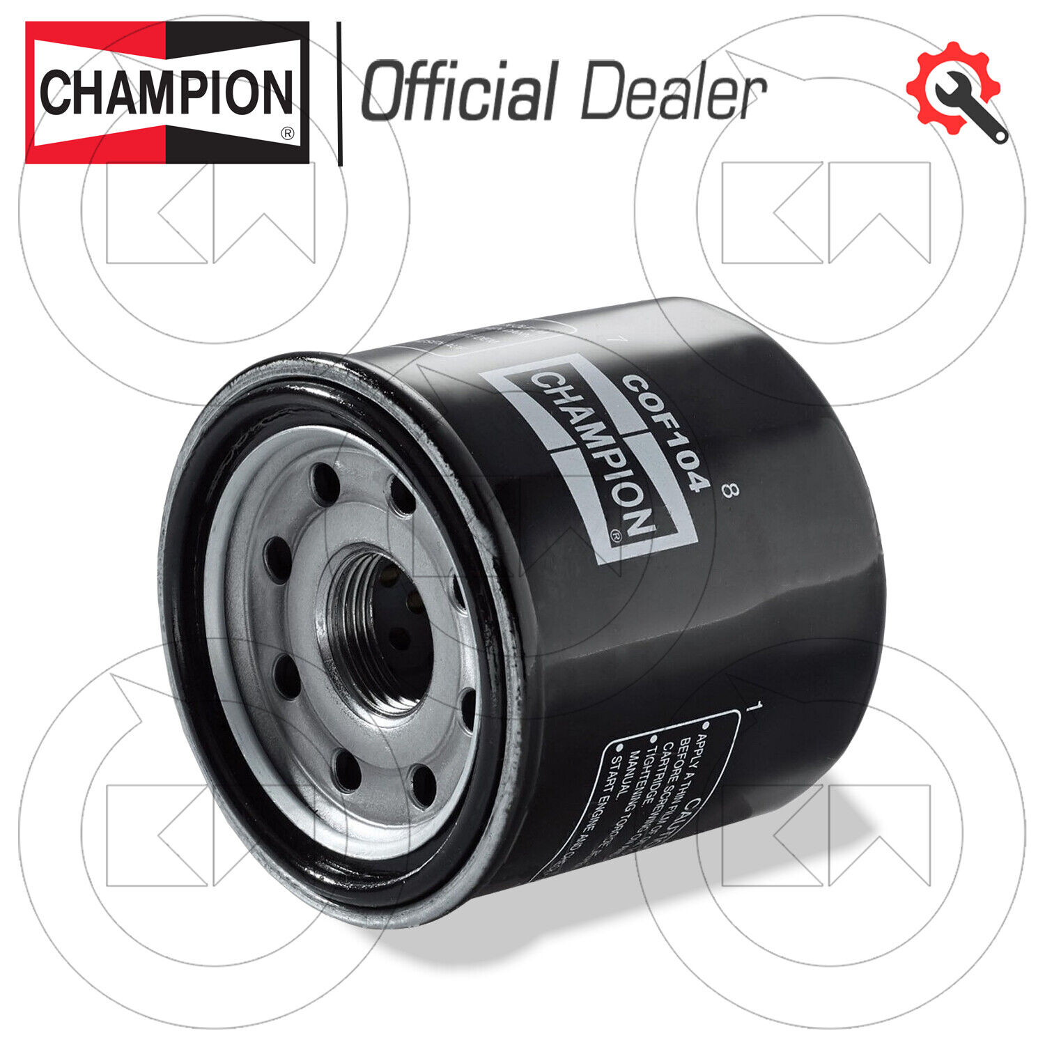 FILTRO OLIO CHAMPION COF104 YAMAHA XJ6 (ABS) 600 2012 2013 2014 2015