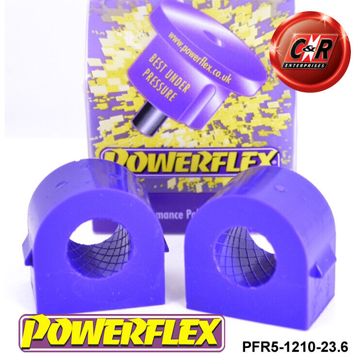 Powerflex RR o, Spazzole 23.6mm per BMW M3 + GTS & Cabina (05-13) PFR5-1210-23.6